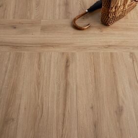 Close up of Natural Oak flooring 