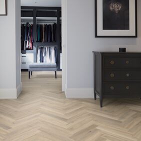 Hallway, parquet flooring, walk in wardrobe, pictures 