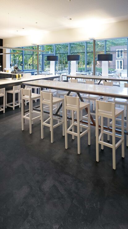 Black Vinyl Flooring