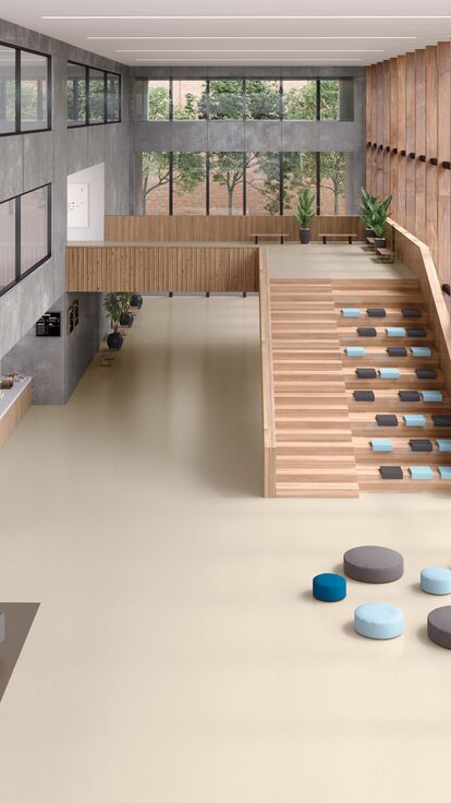 Beige Vinyl Flooring