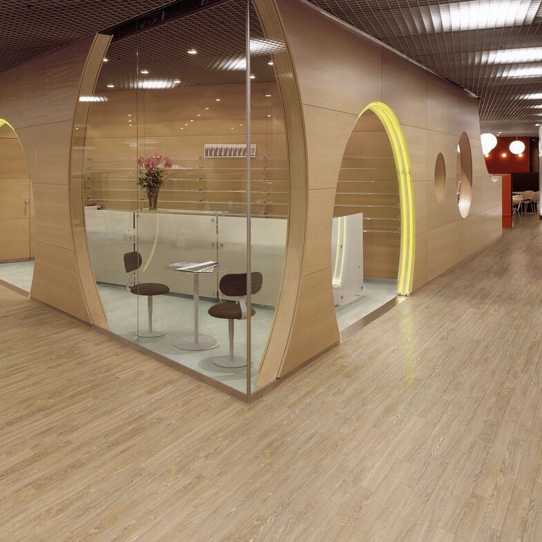 Polyflor vinyl flooring for workplace office