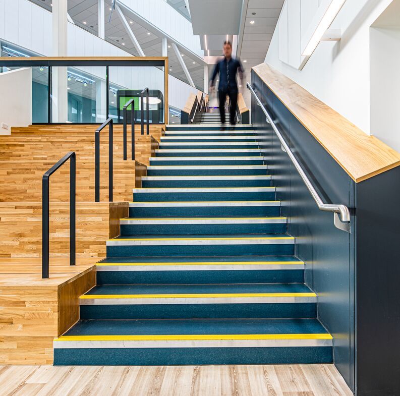 University of huddersfield -education - Polyflor Vinyl Flooring