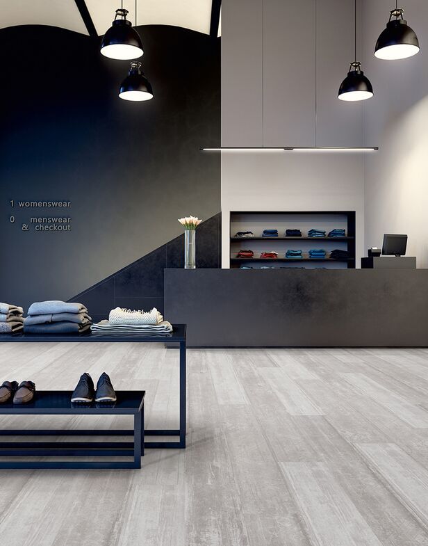 Polyflor Vinyl Flooring for Retail