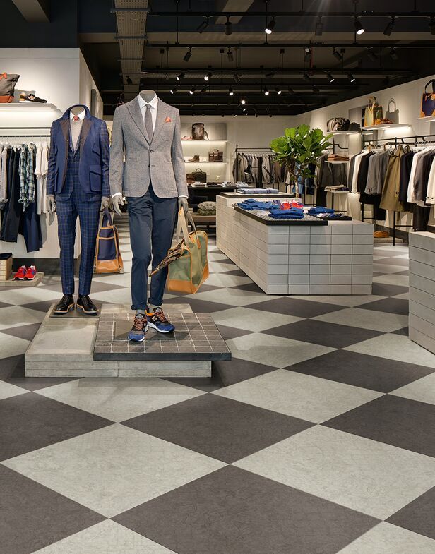 Polyflor Vinyl Flooring for Retail