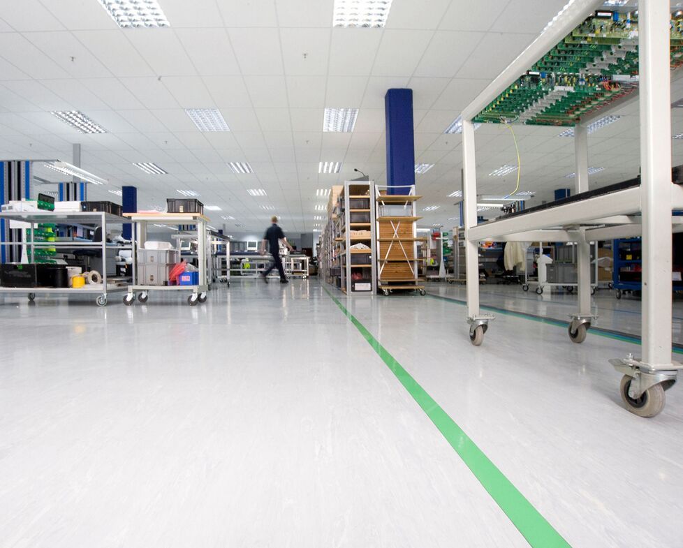 Polyflor Vinyl Flooring for the Industrial Sector