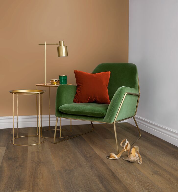 Polyflor vinyl flooring lounge - CF19_3468 Flamed Oak