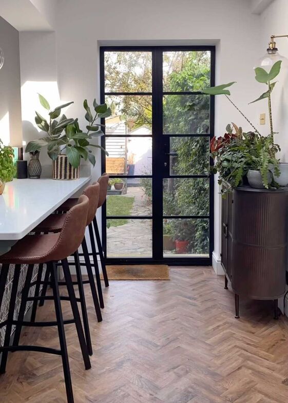 End of the row - Polyflor vinyl flooring for housing - residential