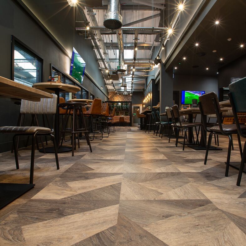 Polyflor Vinyl Flooring at the Aztech Arena