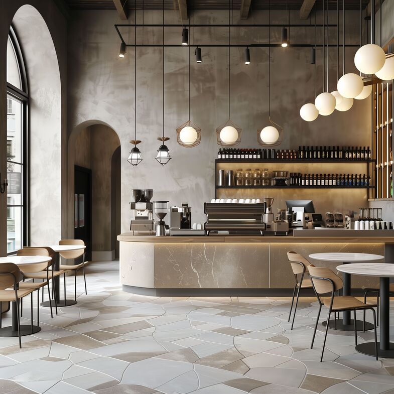Brown Vinyl Flooring