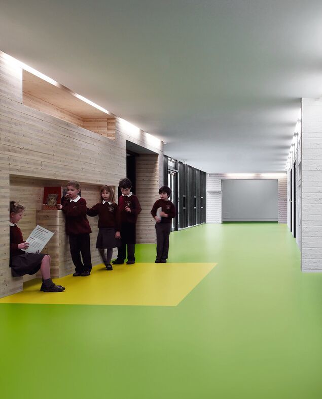 Green Vinyl Flooring