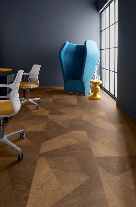 Brown Vinyl Flooring