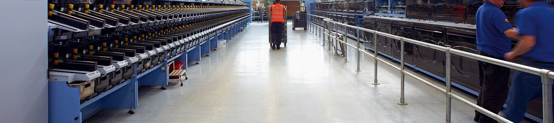Flooring for the industry sector