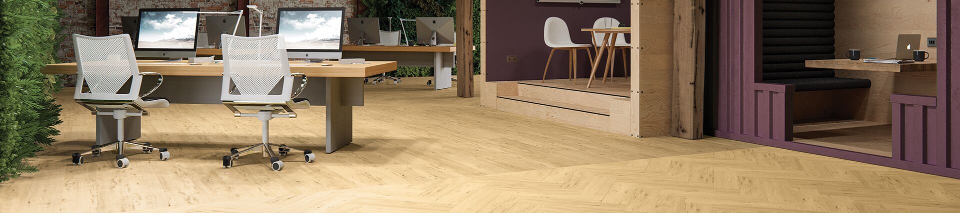 Flooring for the workplace