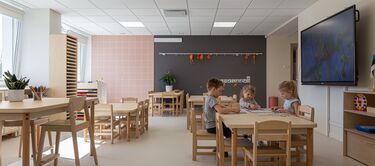 Kindergarten Estonia Polyflor Vinyl Flooring Case Study Banner 
