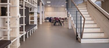 Svalbard Folkehøgskole Polyflor Vinyl Flooring Case Study